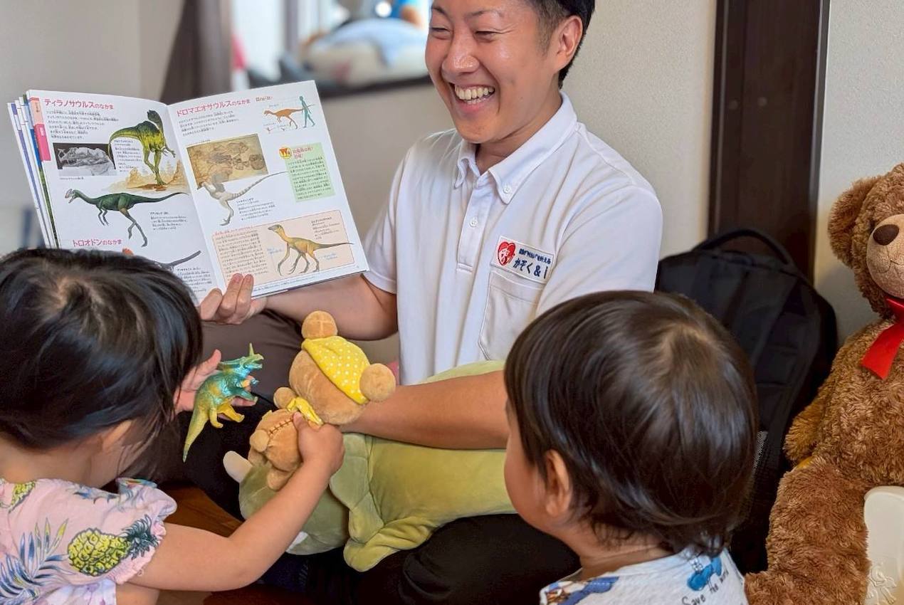会って一瞬で子どもたちがショウゴ先生に慣れた!!【お客様の声】